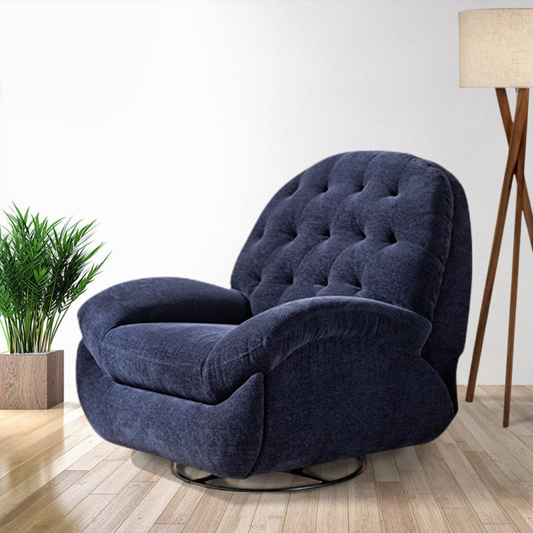 Hokku Designs Chenille Single Sofa Recliner Rocker/Swivel Wayfair